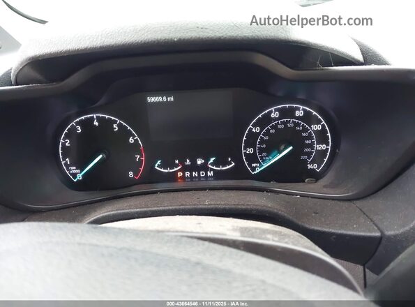 NM0LS7E23L1446925 2020 FORD TRANSIT CONNECT Blue Vista de los asientos traseros