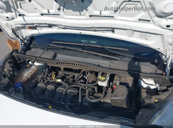 NM0LS7E23L1451882 2020 FORD TRANSIT CONNECT White Вид ззаду