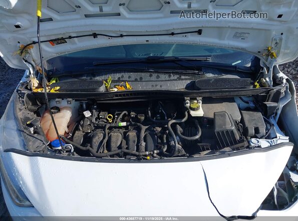 NM0LS7E26L1438799 2020 FORD TRANSIT CONNECT White Հետևի տեսք