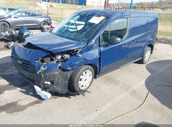 NM0LS7E26L1472905 2020 FORD TRANSIT CONNECT Dark Blue წინა მარცხენა ხედი სამი მეოთხედიდან