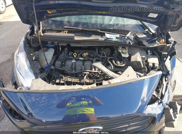 NM0LS7E26L1472905 2020 FORD TRANSIT CONNECT Dark Blue ძრავის განყოფილების ხედი