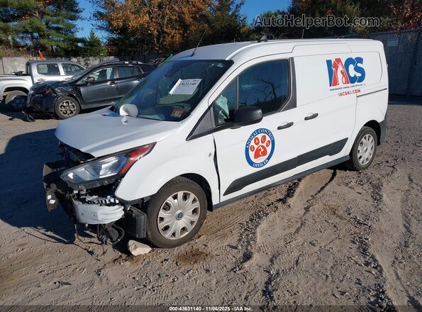 NM0LS7E28M1496933 2021 FORD TRANSIT CONNECT White წინა მარცხენა ხედი სამი მეოთხედიდან