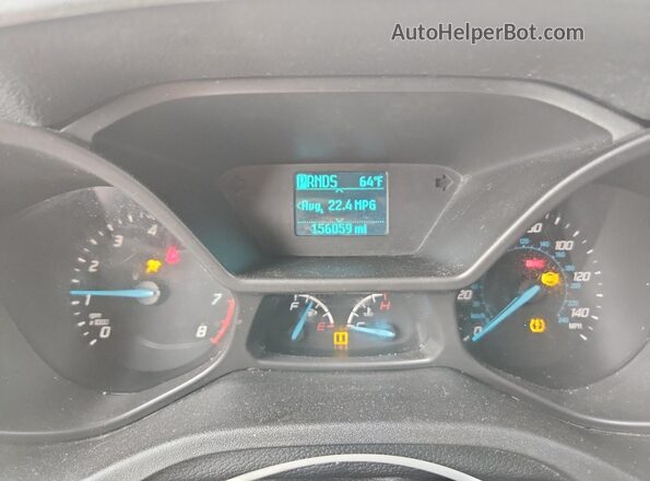 NM0LS7E73J1363438 2018 FORD TRANSIT White Vista del cuadro de instrumentos