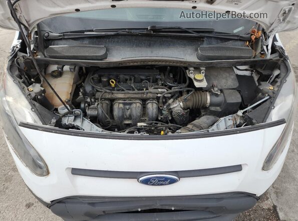 NM0LS7E73J1363438 2018 FORD TRANSIT White Vista del compartimento del motor
