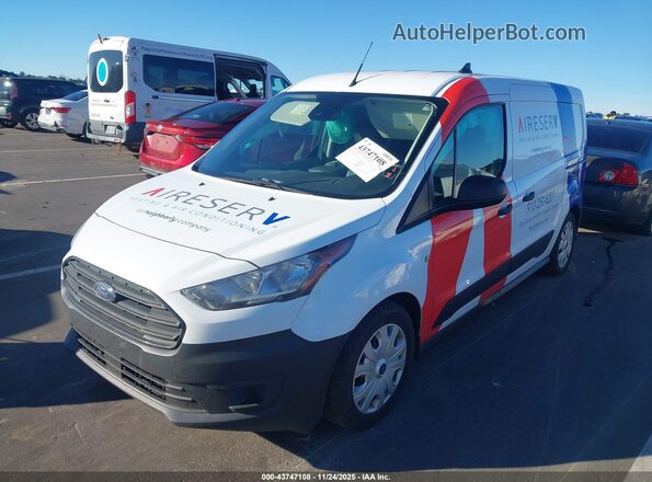 NM0LS7S22N1536428 2022 FORD TRANSIT CONNECT Белый Передняя левая четверть
