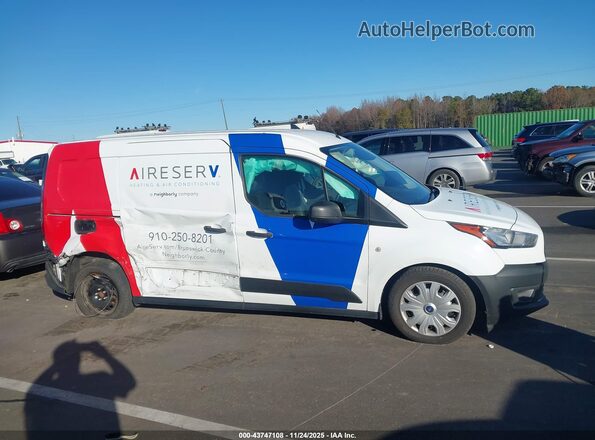 NM0LS7S22N1536428 2022 FORD TRANSIT CONNECT Белый Вид задней части салона