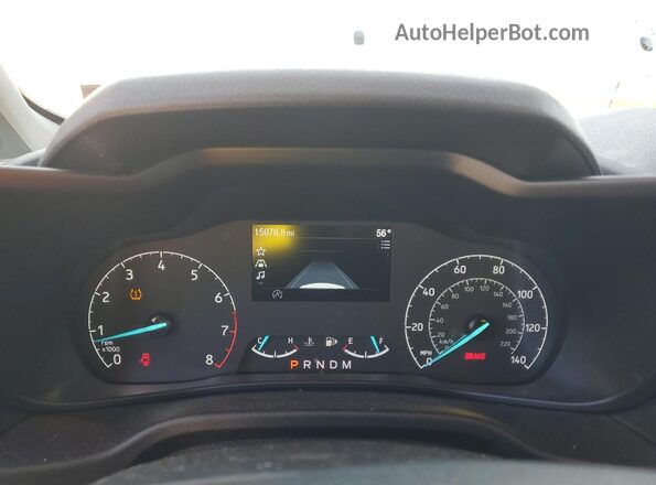 NM0LS7S27N1539616 2022 FORD TRANSIT Белый Вид щитка приборов