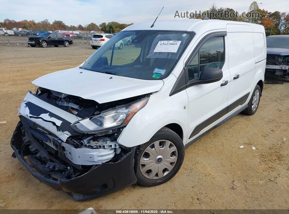 NM0LS7S28N1515096 2022 FORD TRANSIT CONNECT White Առջևի ձախ երեք քառորդ տեսարան