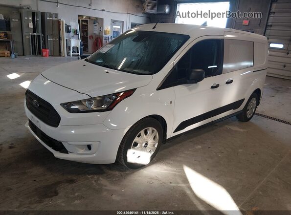 NM0LS7T76N1540587 2022 FORD TRANSIT CONNECT White Առջևի ձախ երեք քառորդ տեսարան