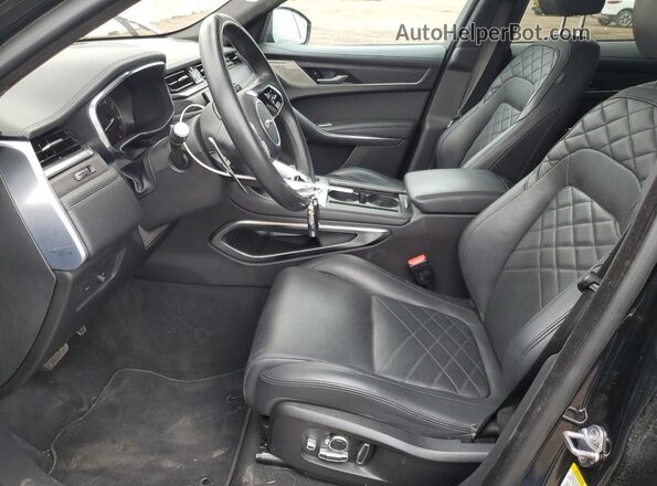 SADCJ2EU0MA688443 2021 JAGUAR F-PACE Black Вид салону спереду