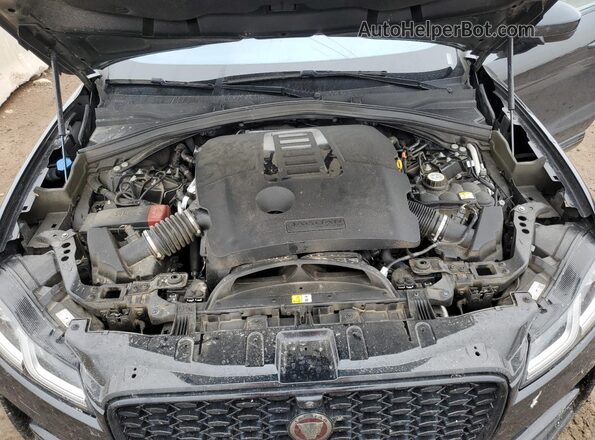 SADCJ2EU0MA688443 2021 JAGUAR F-PACE Black Вид підкапотного простору