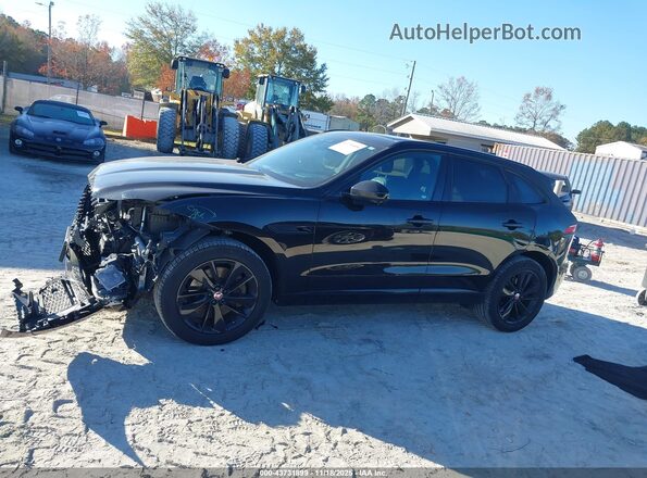 SADCJ2EU5MA668088 2021 JAGUAR F-PACE Черный Панорамный вид салона 360°