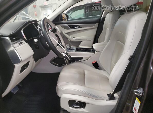 SADCJ2EU5MA676563 2021 JAGUAR F-PACE Серый Вид салона спереди