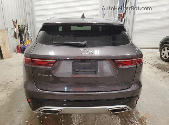 SADCJ2EU5MA676563 2021 JAGUAR F-PACE Серый Вид сзади