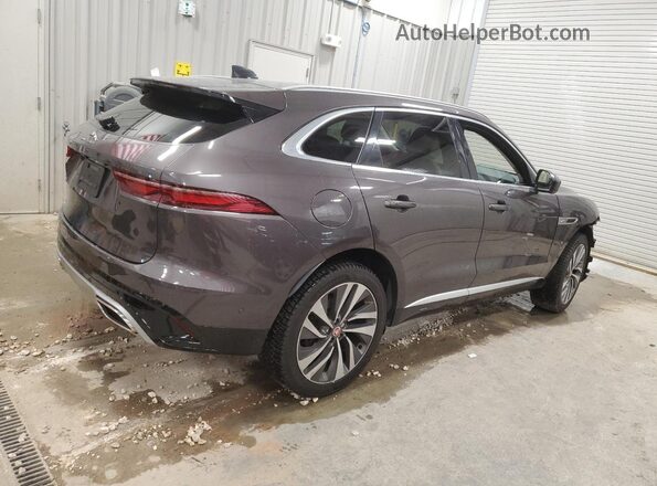 SADCJ2EU5MA676563 2021 JAGUAR F-PACE Серый Задняя правая четверть