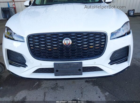 SADCJ2EX0NA700487 2022 JAGUAR F-PACE White Вид спереду
