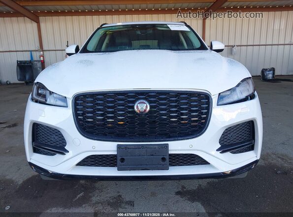 SADCJ2EX0NA700487 2022 JAGUAR F-PACE White Вид задньої частини салону