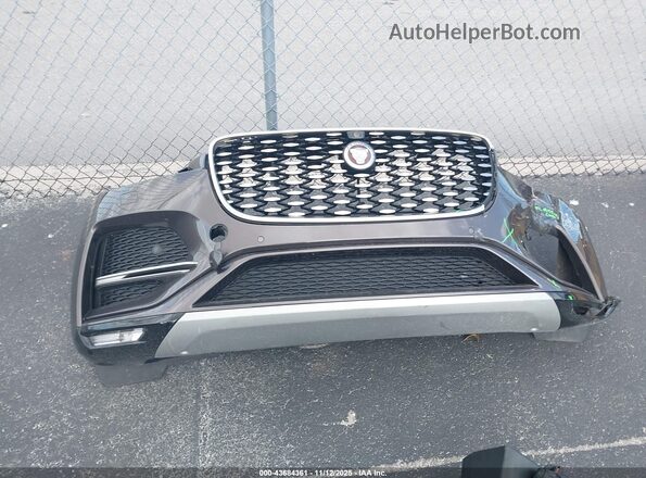 SADCJ2EX1MA684539 2021 JAGUAR F-PACE Gray Вид щитка приладів