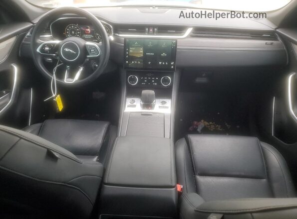 SADCJ2EX1MA687845 2021 JAGUAR F-PACE Gray Vista del salpicadero