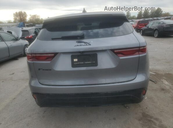 SADCJ2EX1MA687845 2021 JAGUAR F-PACE Gray Vista trasera