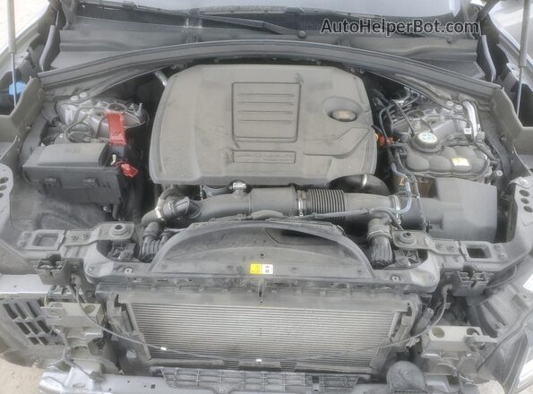 SADCJ2EX1MA687845 2021 JAGUAR F-PACE Gray Vista del compartimento del motor