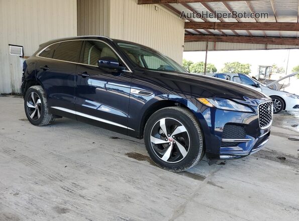 SADCJ2EX1PA709900 2023 JAGUAR F-PACE Blue Delantero derecho