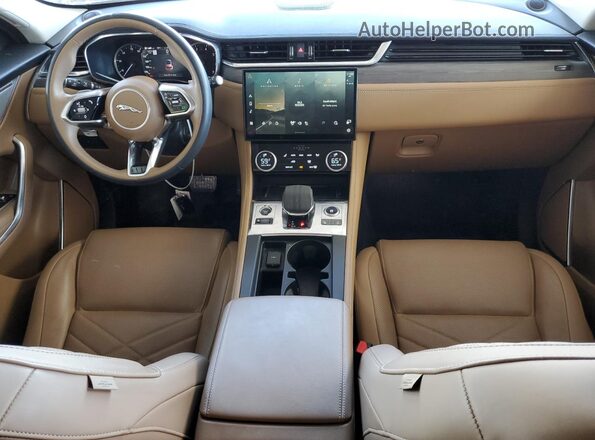SADCJ2EX1PA709900 2023 JAGUAR F-PACE Blue Vista del salpicadero