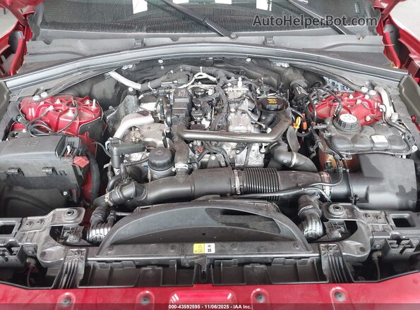 SADCJ2EX1PA711243 2023 JAGUAR F-PACE Красный Вид сзади