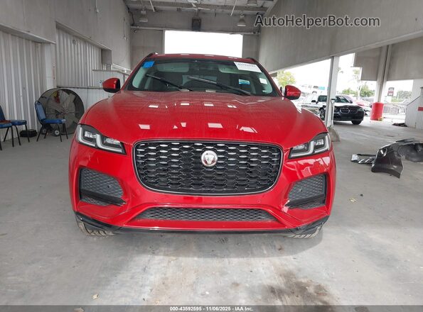 SADCJ2EX1PA711243 2023 JAGUAR F-PACE Красный Вид щитка приборов