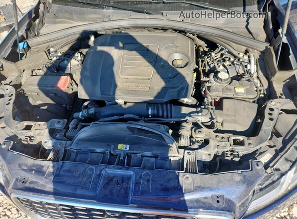 SADCJ2EX5MA670708 2021 JAGUAR F-PACE Black Вид підкапотного простору