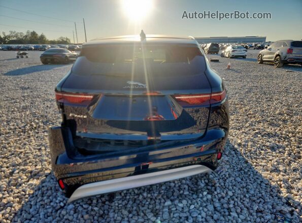 SADCJ2EX5MA670708 2021 JAGUAR F-PACE Black Вид ззаду