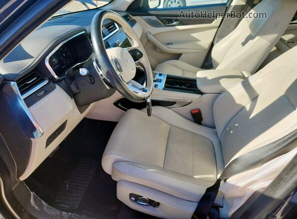 SADCJ2EX5MA670708 2021 JAGUAR F-PACE Black Вид салону спереду