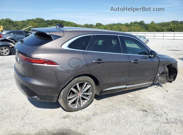 SADCJ2EX6MA671236 2021 JAGUAR F-PACE Серый Задняя правая четверть