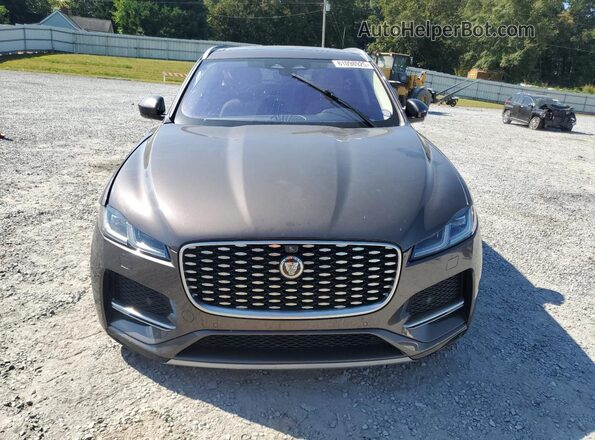 SADCJ2EX6MA671236 2021 JAGUAR F-PACE Серый Вид спереди