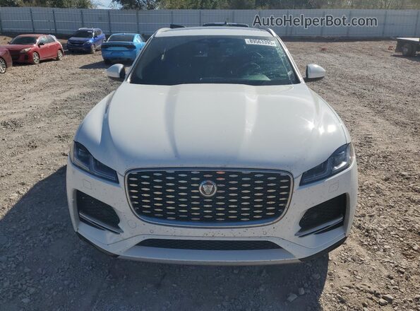 SADCJ2EX6PA704028 2023 JAGUAR F-PACE White Widok z przodu