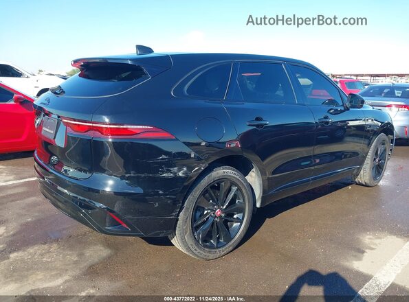 SADCJ2EX7MA674906 2021 JAGUAR F-PACE Black Вид спереду