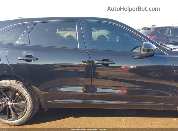 SADCJ2EX7MA674906 2021 JAGUAR F-PACE Black Вид задньої частини салону
