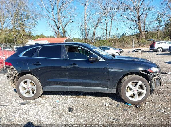 SADCJ2FX4LA647160 2020 JAGUAR F-PACE Black Вид задньої частини салону