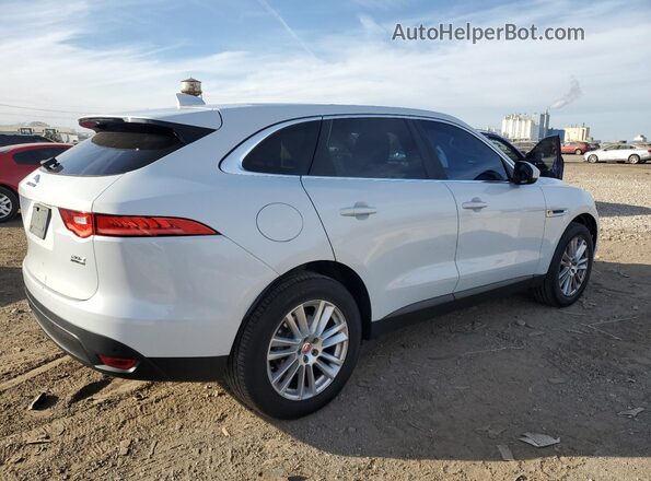 SADCK2BN3HA085681 2017 JAGUAR F-PACE Белый Задняя правая четверть