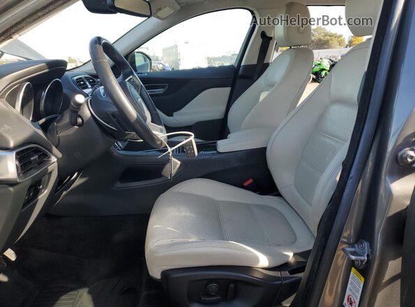 SADCK2FN2JA280932 2018 JAGUAR F-PACE Угольный Вид салона спереди