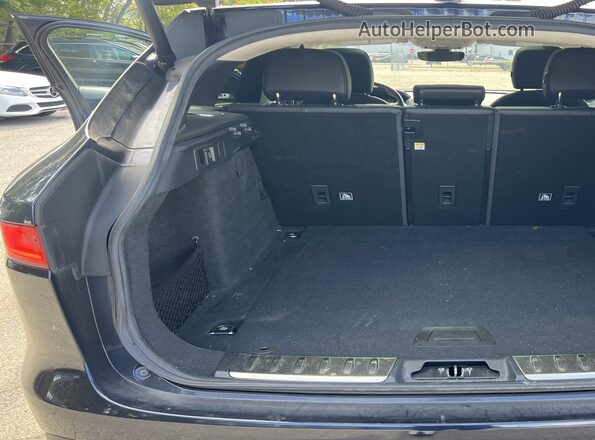 SADCK2FX1KA358328 2019 JAGUAR F-PACE Dark Blue Vista del cuadro de instrumentos