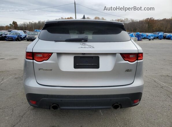 SADCK2GX1LA638007 2020 JAGUAR F-PACE Silver Вид ззаду