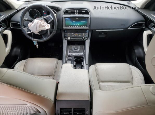 SADCK2GX1LA638007 2020 JAGUAR F-PACE Silver Вид панелі приладів