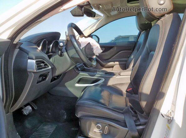 SADCK2GX3LA641331 2020 JAGUAR F-PACE White Widok wnętrza z przodu