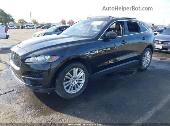 SADCK2GX6LA632817 2020 JAGUAR F-PACE Черный Передняя левая четверть