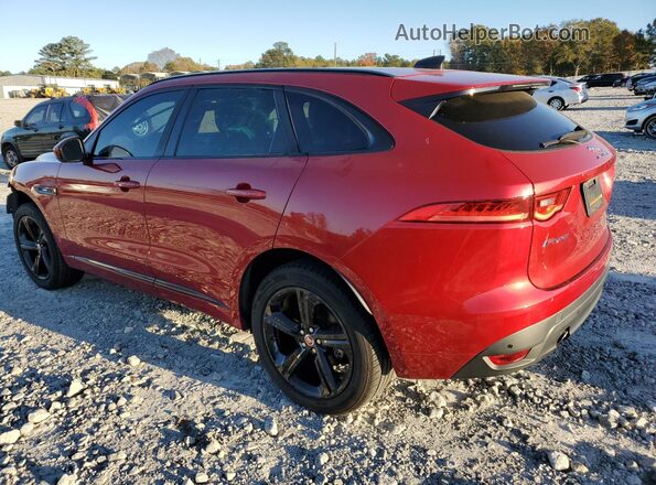 SADCL2FX4LA646309 2020 JAGUAR F-PACE Red Задня ліва чверть