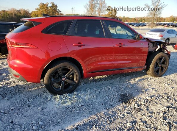 SADCL2FX4LA646309 2020 JAGUAR F-PACE Red Задня права чверть