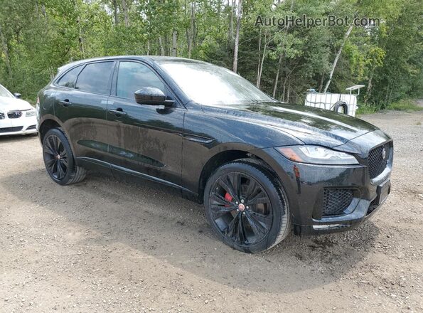 SADCM2FV3LA637693 2020 JAGUAR F-PACE Черный Передняя правая четверть