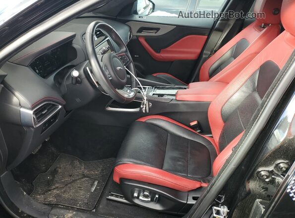 SADCM2FV3LA637693 2020 JAGUAR F-PACE Черный Вид салона спереди