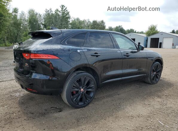 SADCM2FV3LA637693 2020 JAGUAR F-PACE Черный Задняя правая четверть